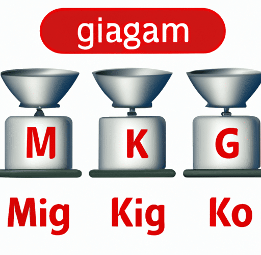 Ile ważą dag g i mg? – Przelicznik jednego kilograma na grama