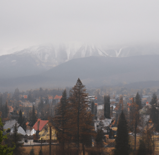 Pogoda w Zakopanem: Przewodnik po zmieniających się kaprysach górskiej aury