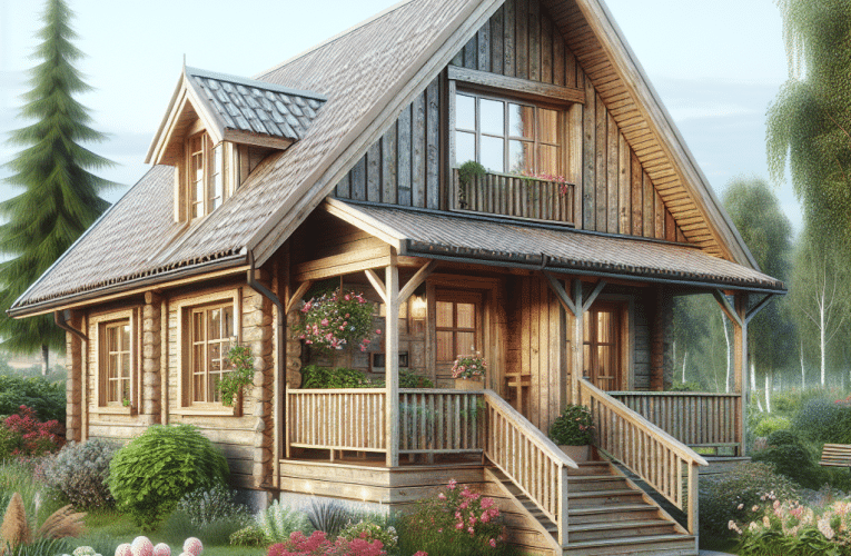 Domki drewniane 35m2 z poddaszem – Jak wykorzystać przestrzeń i zaaranżować mały dom?