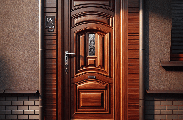 Drzwi PCV w Skierniewicach – Jak wybrać najlepsze rozwiązania do Twojego domu?
