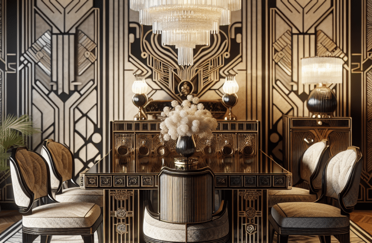 Meble Art Deco: Jak Wprowadzić Elegancję Stylu Retro Do Współczesnych Wnętrz