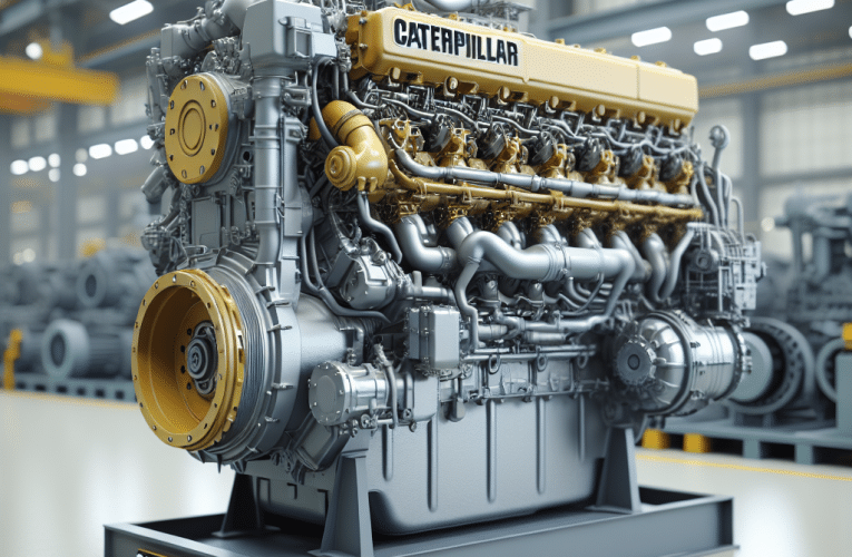 Silnik Caterpillar C9: Wszechstronny Przewodnik dla Właścicieli Maszyn Budowlanych