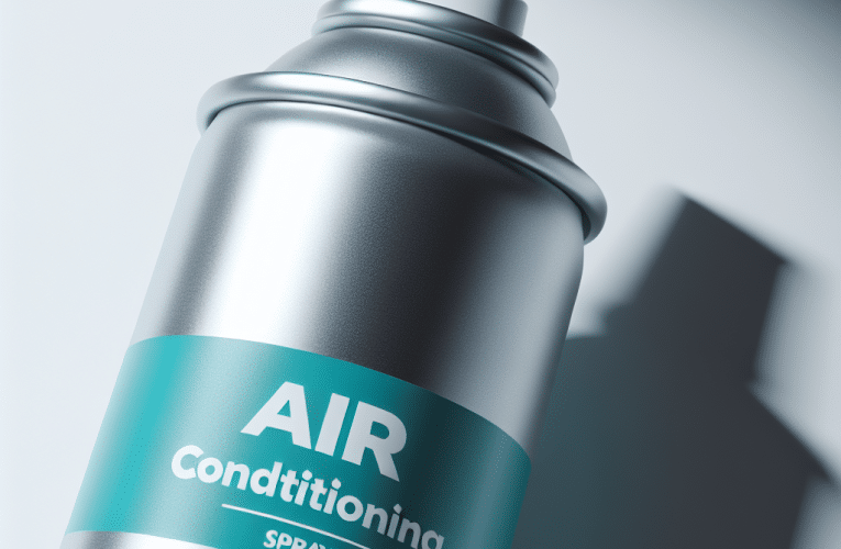 Spray do klimatyzacji: Jak wybrać i stosować środki czyszczące dla lepszego powietrza w domu?
