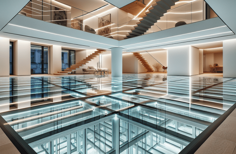 Podłogi ze szkła w Warszawie: Nowoczesne rozwiązania do twojego mieszkania