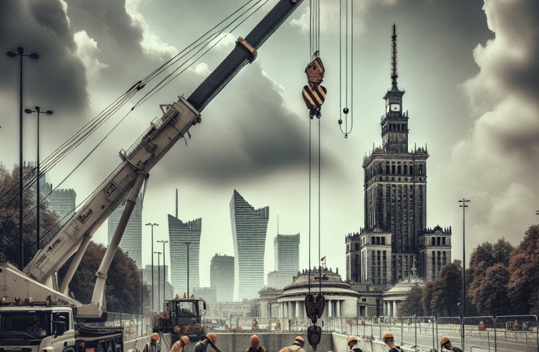 Usługi dźwigowe w Warszawie: Przewodnik po wyborze najlepszego dostawcy dla Twojego projektu