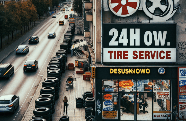 Wulkanizacja 24h na Bemowie: Gdzie w Warszawie naprawić opony o każdej porze?