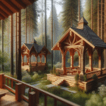 domki altanki drewniane