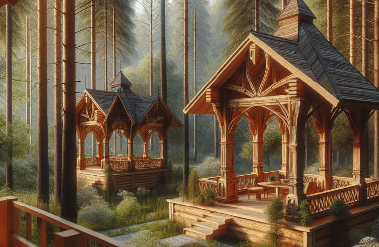Domki i altanki drewniane: Twój przewodnik po wyborze idealnej oazy w ogrodzie