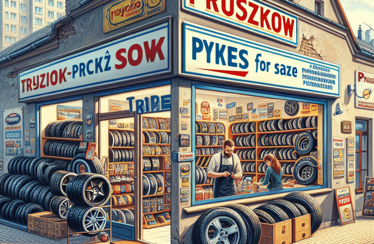 Sprzedaż opon w Pruszkowie: Jak wybrać najlepsze i gdzie szukać okazji?