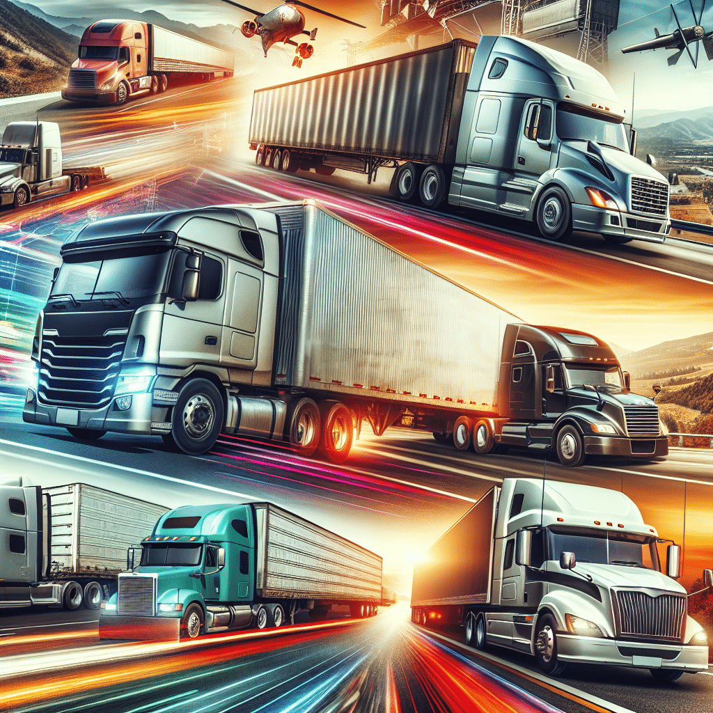 transport samochodów ciężarowych