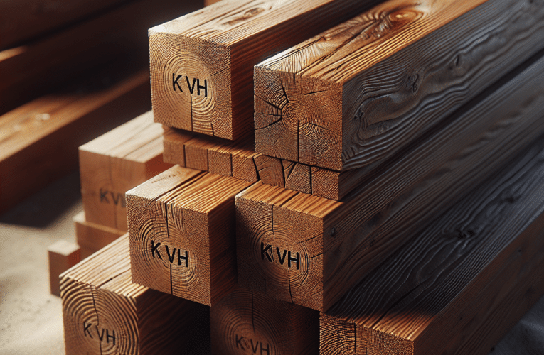 Drewno KVH: Wszechstronne zastosowanie w budownictwie i projektowaniu wnętrz