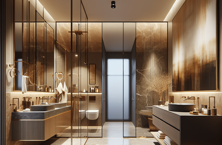 Projektowanie łazienki w Warszawie: Poradnik krok po kroku do idealnego wnętrza