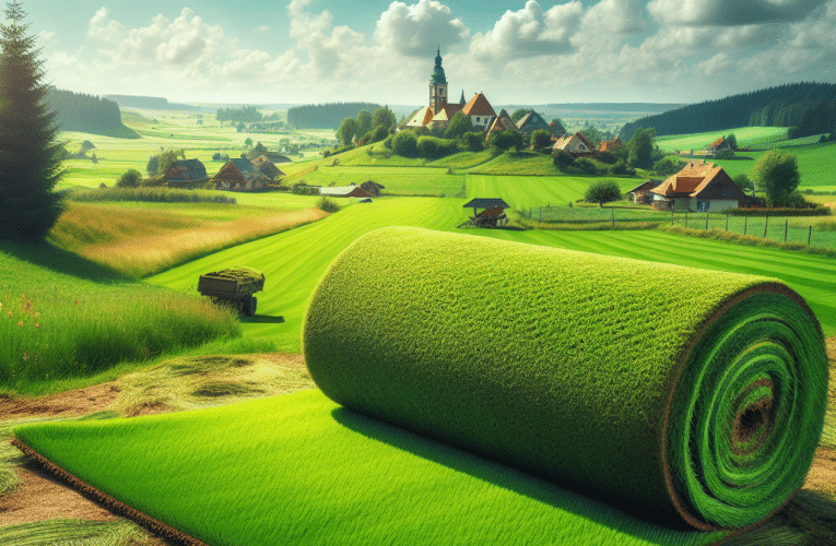 Trawa z rolki Mazowieckie – jak wybrać i pielęgnować zielony dywan w Twoim ogrodzie?