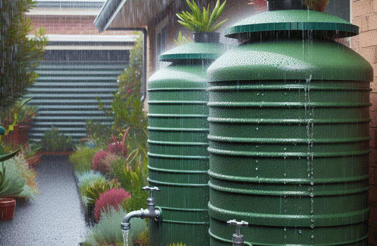 Zbiorniki na deszczówkę: Jak wybrać zainstalować i wykorzystać w swoim ogrodzie?
