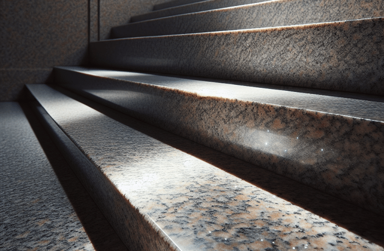 Schody granitowe – elegancja i trwałość w Twoim domu
