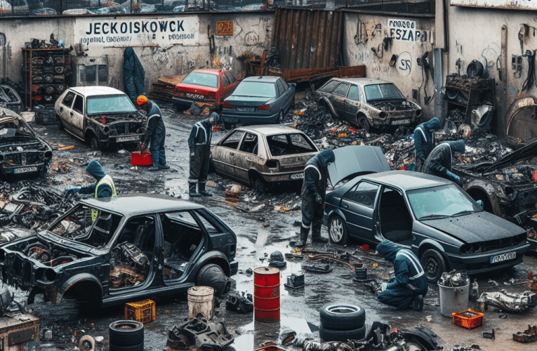 Stacje demontażu pojazdów w Warszawie: Gdzie najlepiej oddać auto do złomowania?