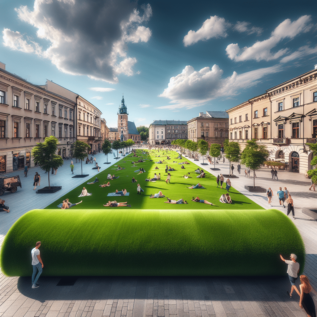 trawa z rolki kraków