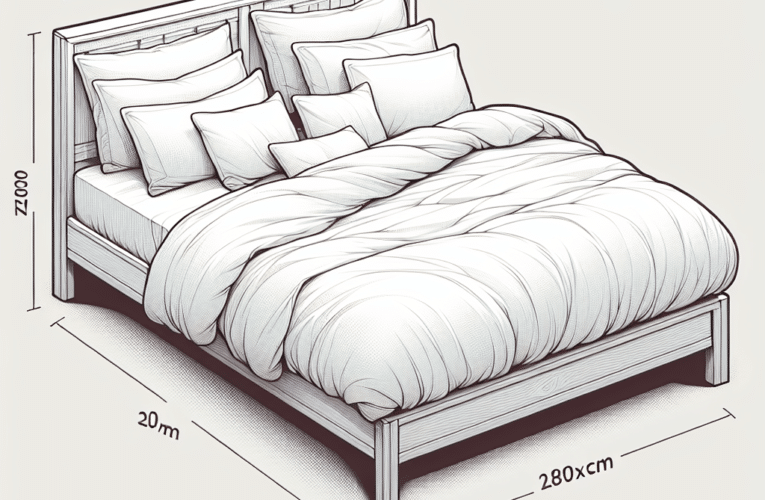 Jak wybrać łóżko małżeńskie 180×200 aby zapewnić maksymalny komfort snu?