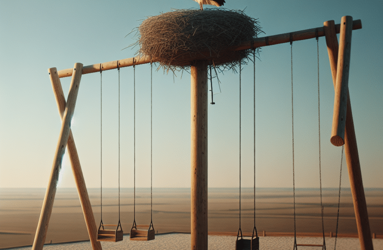 Jak wybrać huśtawkę bocianie gniazdo idealnie dopasowaną do potrzeb dzieci?