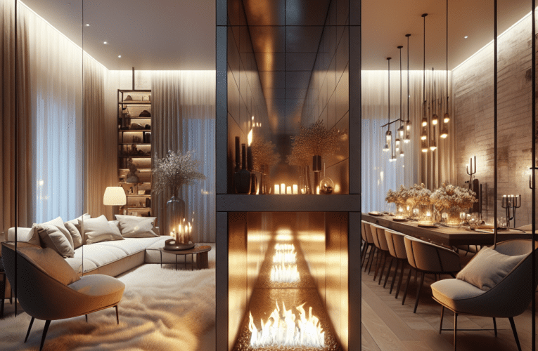 Jak urządzić przestrzeń wokół kominka vis a vis aby była funkcjonalna i estetyczna?