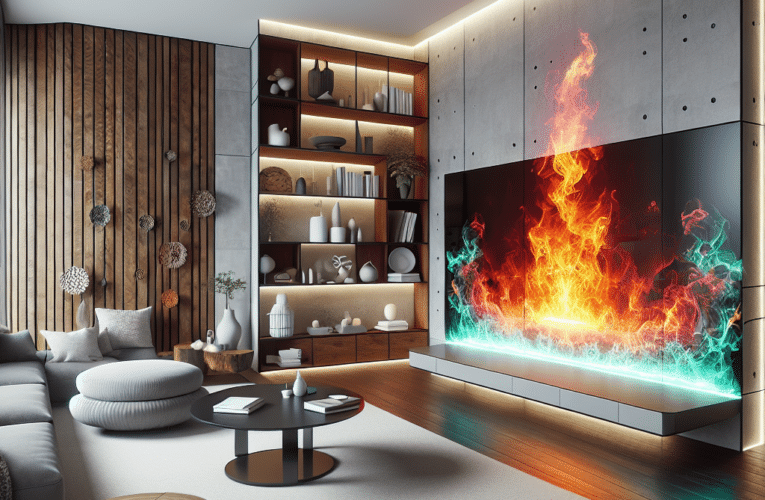 Jak wybrać kominki ścienne hologramowe do nowoczesnych wnętrz – praktyczne wskazówki i porównania rozwiązań dla każdego domu