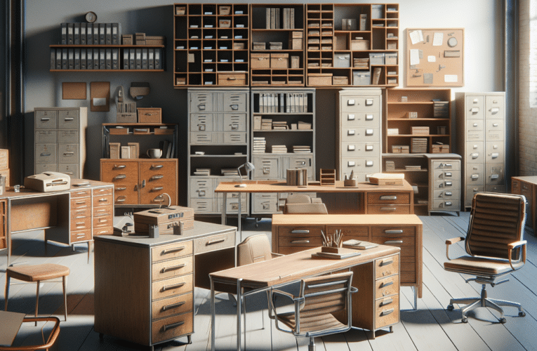 Jak znaleźć wygodne meble do biura używane które zwiększą efektywność pracy?