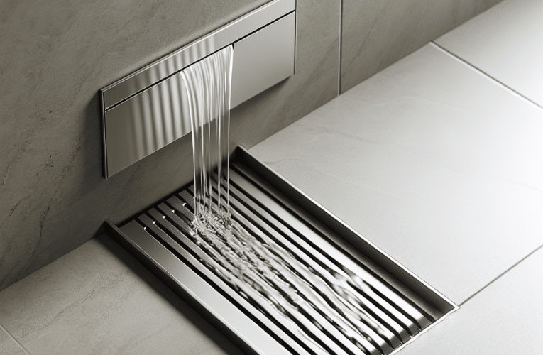 Jak zainstalować odpływ liniowy ścienny w kilku prostych krokach?