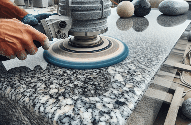 Jak polerować granit w Mazowieckiem aby uzyskać trwały połysk? Praktyczne porady i najlepsze metody dla każdego użytkownika