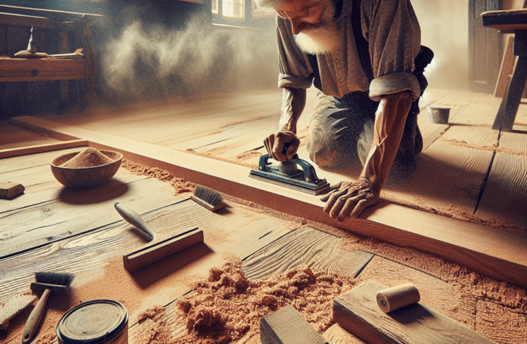 Jak skutecznie przeprowadzić renowację podłóg drewnianych w Piasecznie? Praktyczne porady i etapy działania dla każdego właściciela domu