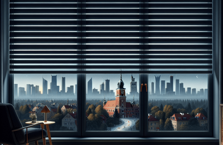 Jak wybrać idealne rolety zaciemniające w Warszawie? Porady i rozwiązania dla każdego wnętrza