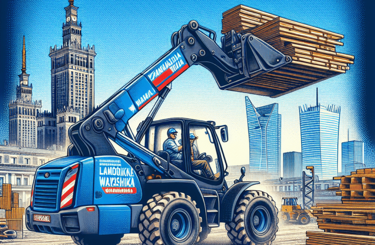 Jak wybrać odpowiednią usługę ładowarką teleskopową w Warszawie? Praktyczne porady i najczęstsze problemy rozwiązywane przez fachowców