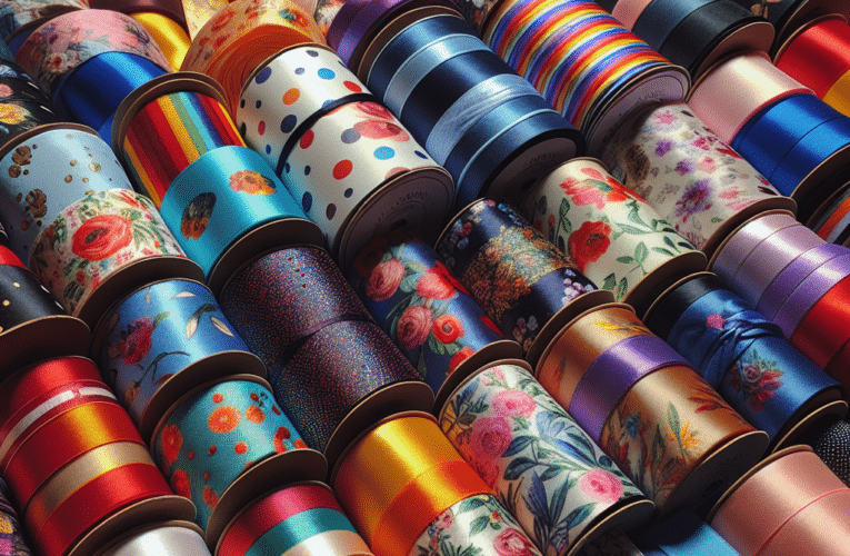 Jak wykorzystać wstążki z nadrukiem w kreatywnych projektach DIY? 10 inspirujących pomysłów na dekoracje i gift wrapping