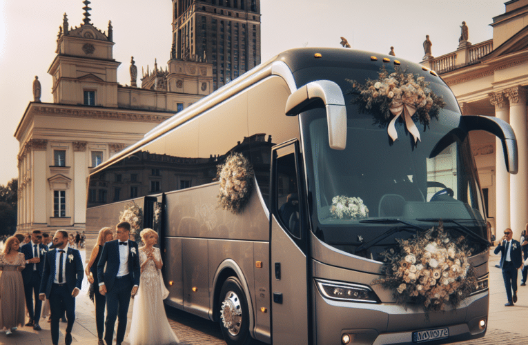 Jak wynająć autokar na wesele w Warszawie – praktyczne porady i kroki które ułatwią organizację transportu dla gości