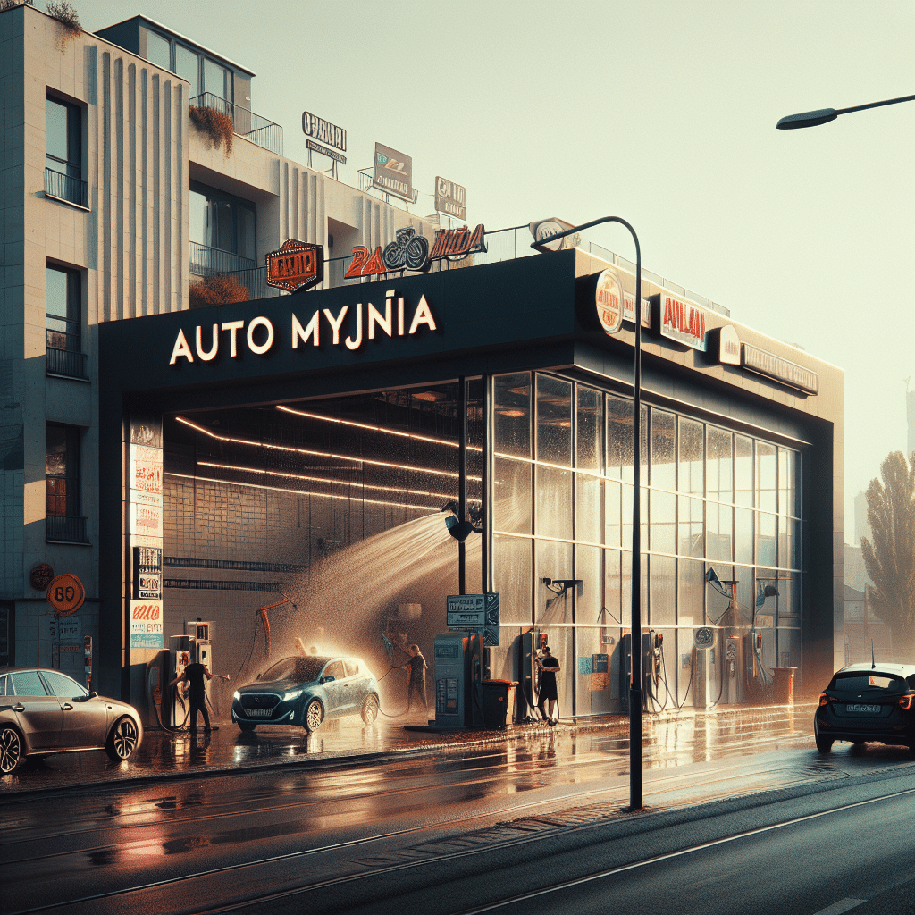 auto myjnia praga