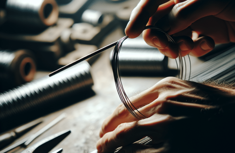 Jak giąć drut w 5 prostych krokach – techniki i porady dla początkujących i zaawansowanych rzemieślników