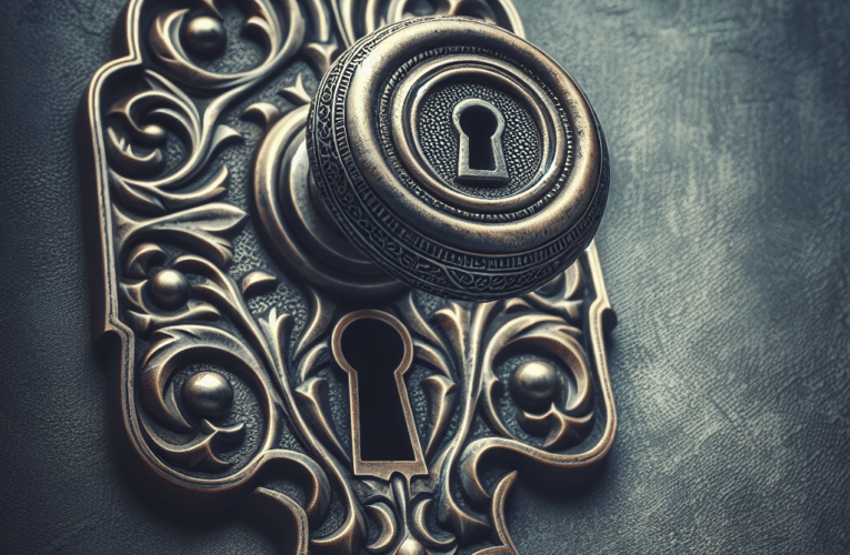 Jak wybrać klamkę z zamkiem aby poprawić bezpieczeństwo w domu?