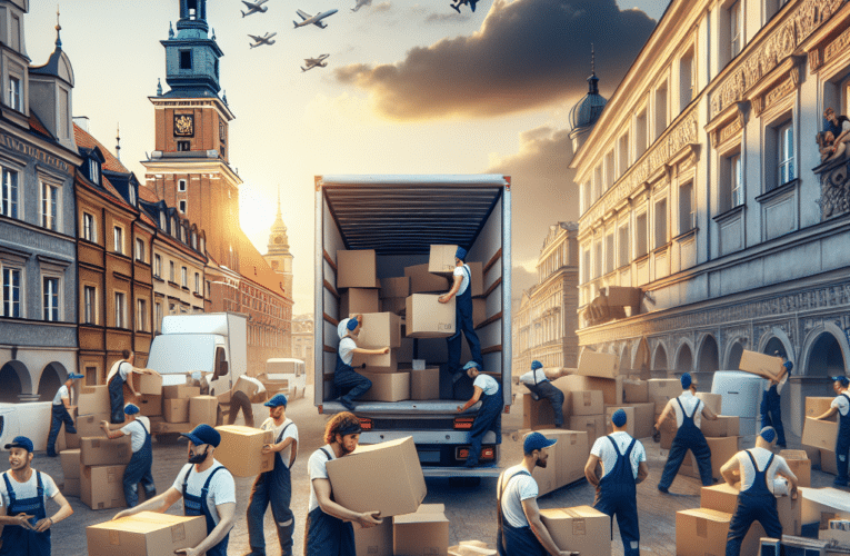 Jak zorganizować kompleksowe przeprowadzki w Warszawie? 10 kroków do sprawnej i bezstresowej zmiany miejsca zamieszkania