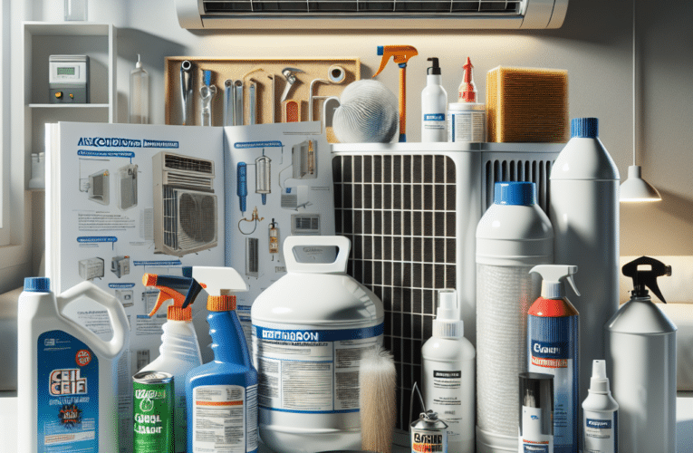 Jakie preparaty do klimatyzacji wybrać aby zapewnić skuteczne oczyszczanie i konserwację systemu?