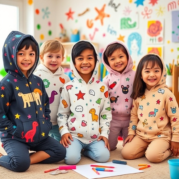 bluzy dziecięce z własnym nadrukiem