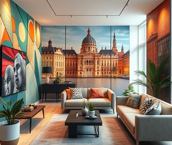 Jak wykorzystać drukowanie na ścianie w Słupsku do efektywnej aranżacji wnętrz?