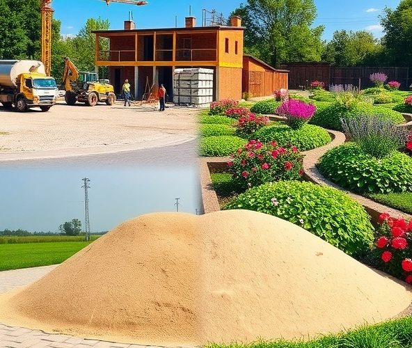 Jak wybrać najlepszy piasek w Mińsku Mazowieckim dla budowy i ogrodów?