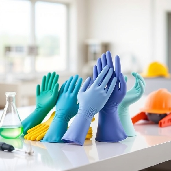 rękawice nitrylowe