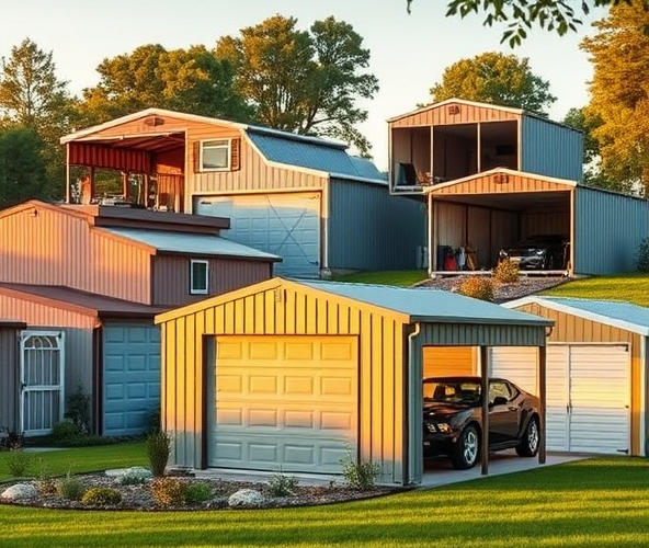 Jak wybrać idealny garaż blaszany dla swoich potrzeb?