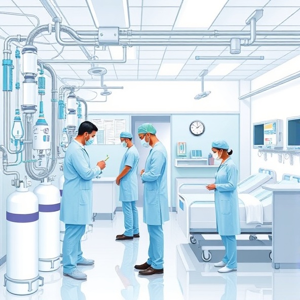 instalacje gazów medycznych