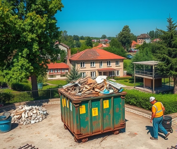 Jak wybrać najlepszy kontener na gruz w Podkowie Leśnej? Porady i praktyczne wskazówki dla każdego