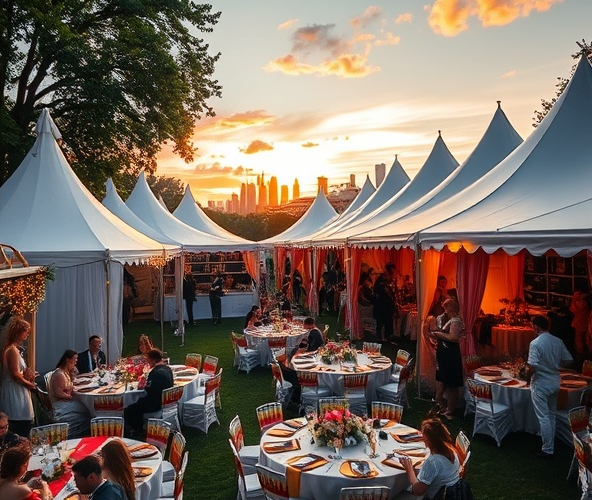 Jak wybrać idealny namiot na imprezę? Przewodnik po wypożyczalniach namiotów imprezowych w Poznaniu