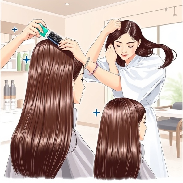 jak przygotować włosy do keratynowego prostowania