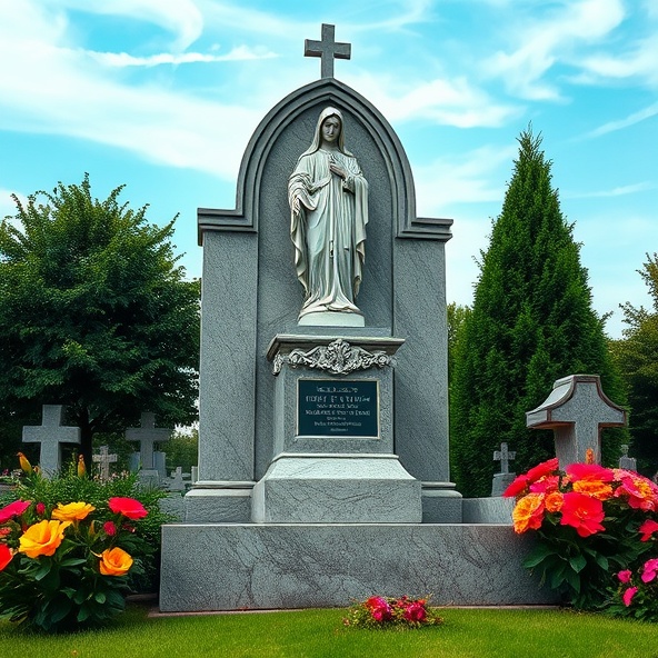 nagrobki z matką boską