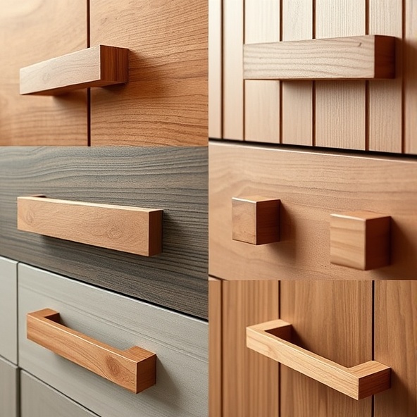 drewniane uchwyty do mebli