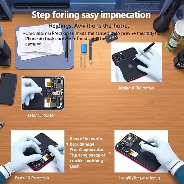 wymiana tyłu iphone 16 pro